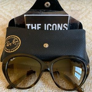 Pre-owned Ray-ban RB4163 Sunglasses Made in Italy